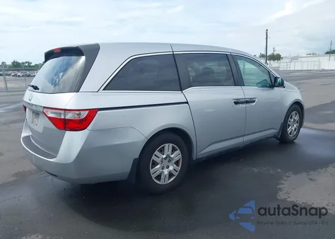 2012 Honda Odyssey Lx из США, поврежденный, VIN 5FNRL5H20CB061226